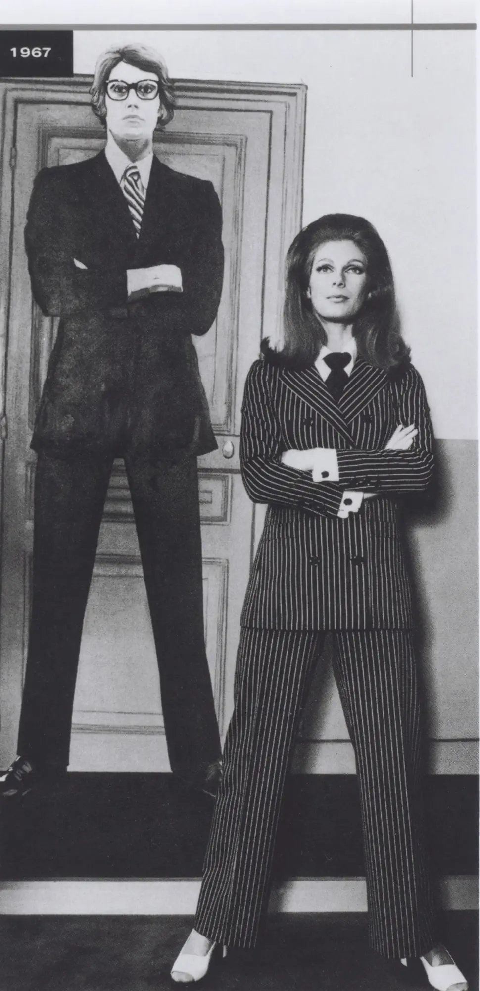 YSL pantsuit 1967