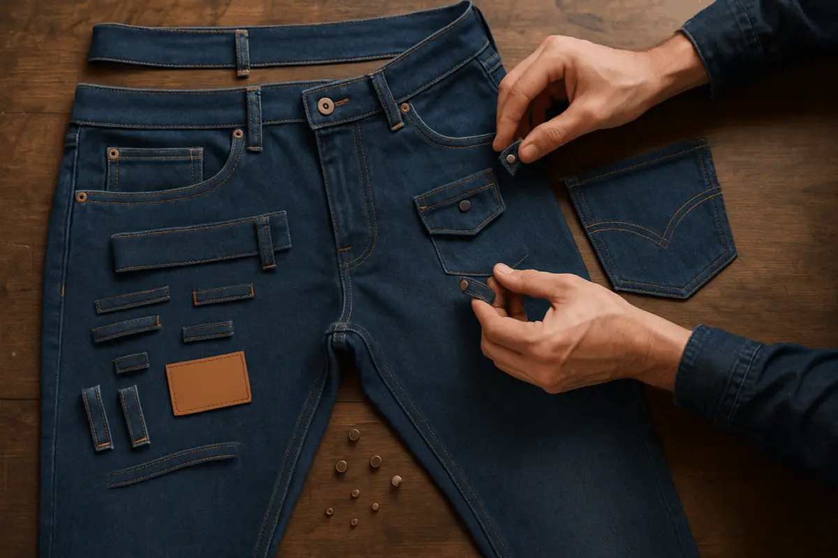 anatomy of jeans
