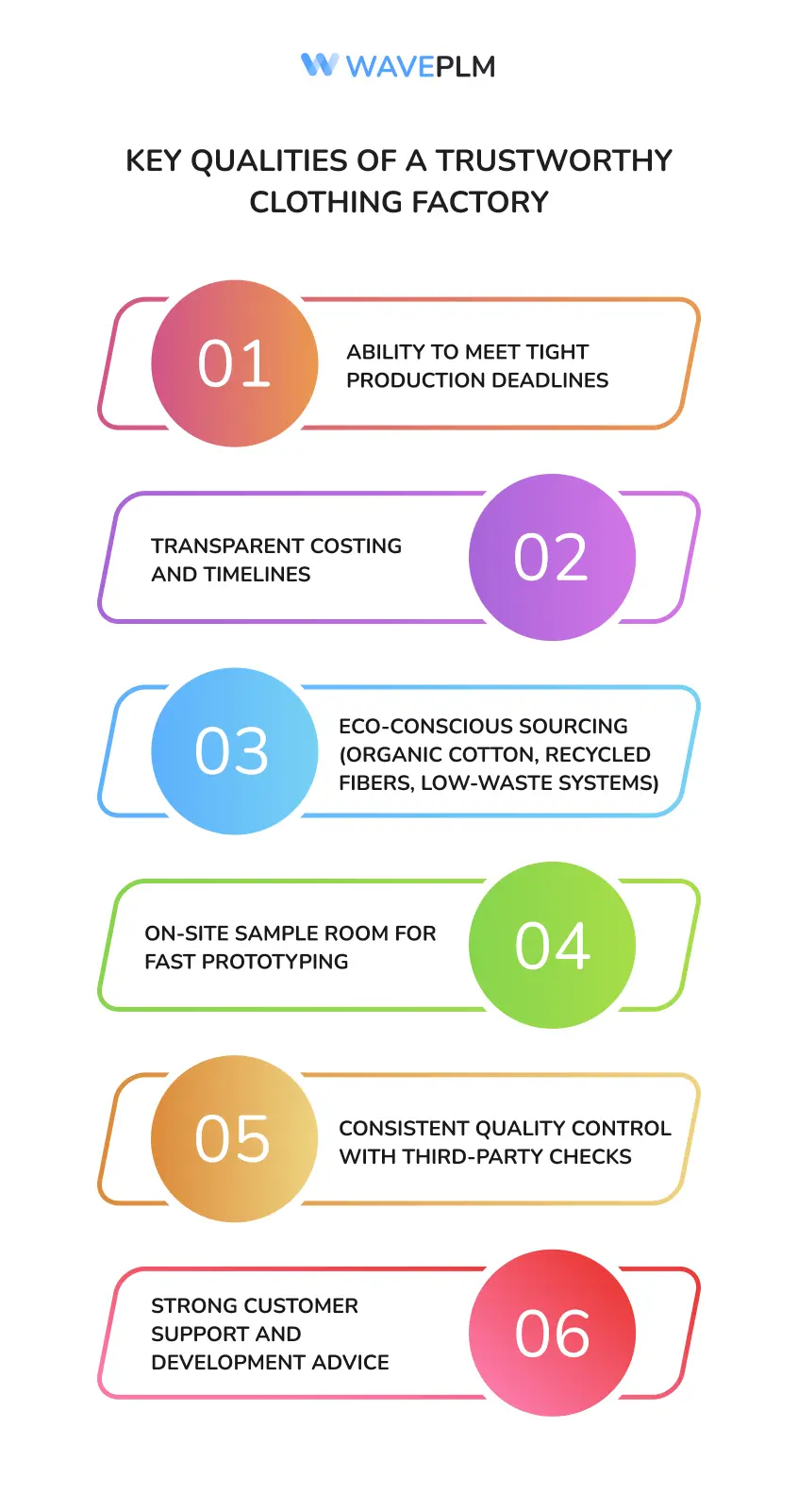 Key Qualities of a Trustworthy Clothing Factory