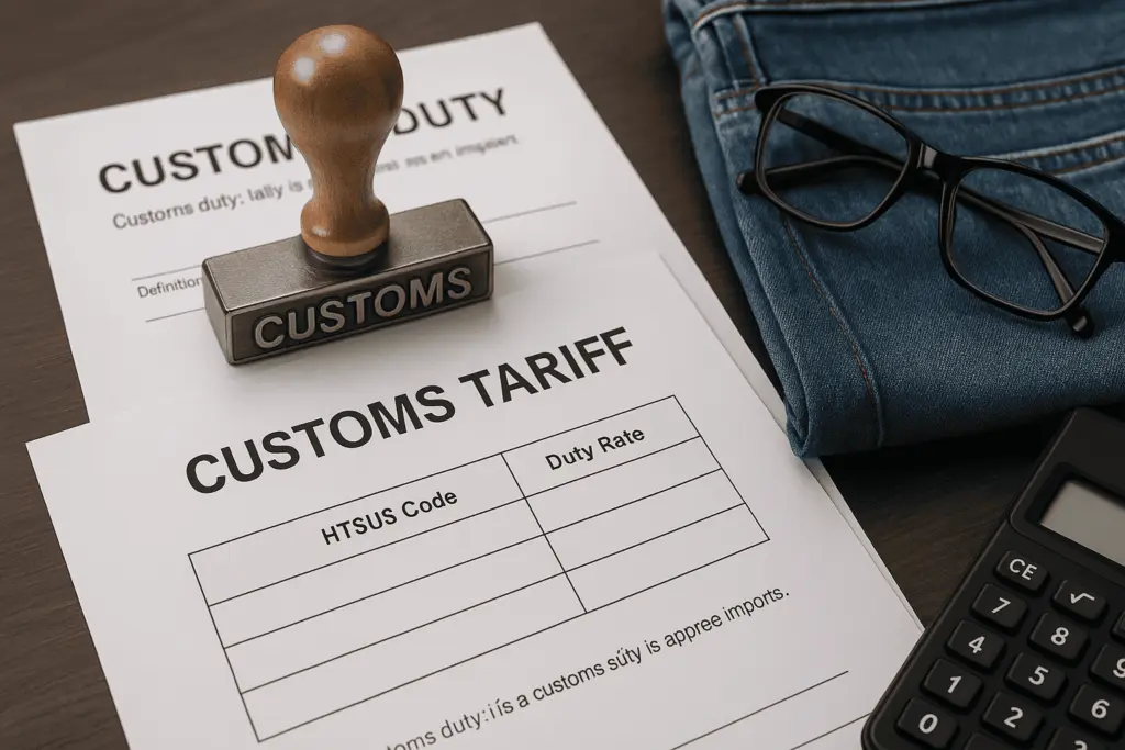 customs tariff fashion