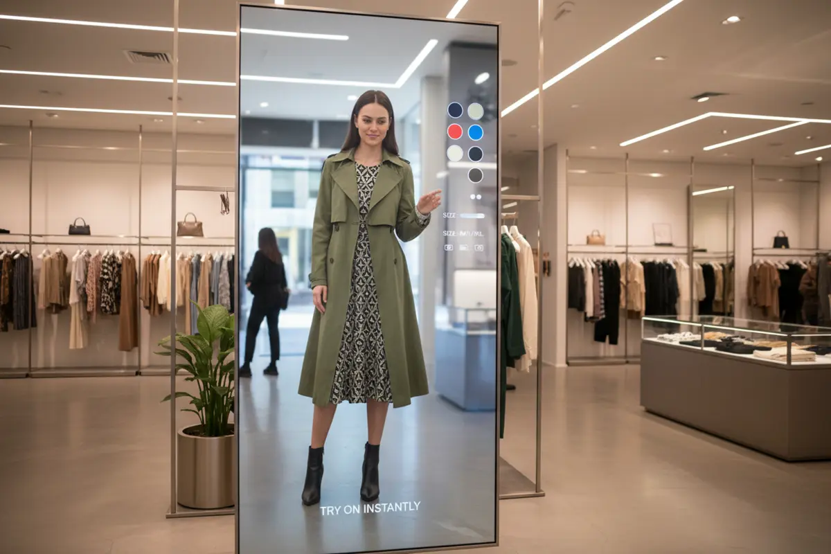 Tech-Integrated Virtual Try-Ons