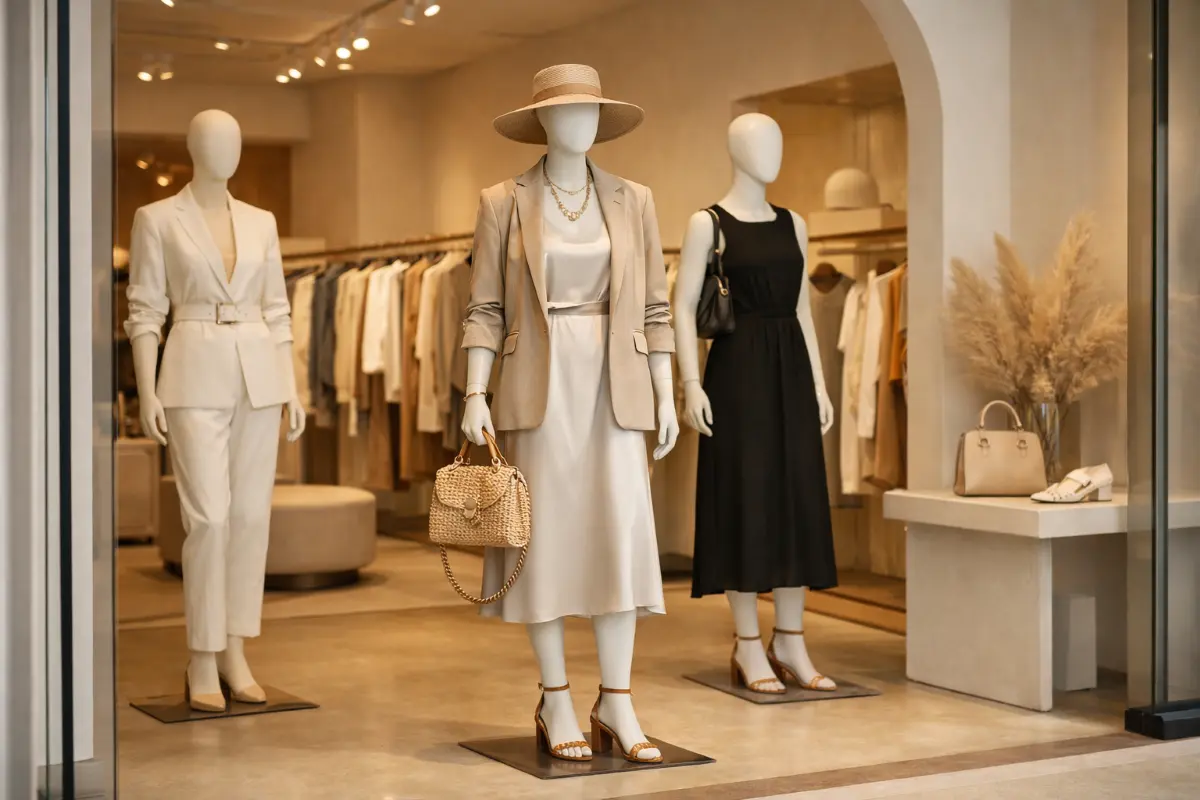 fashion storefront display