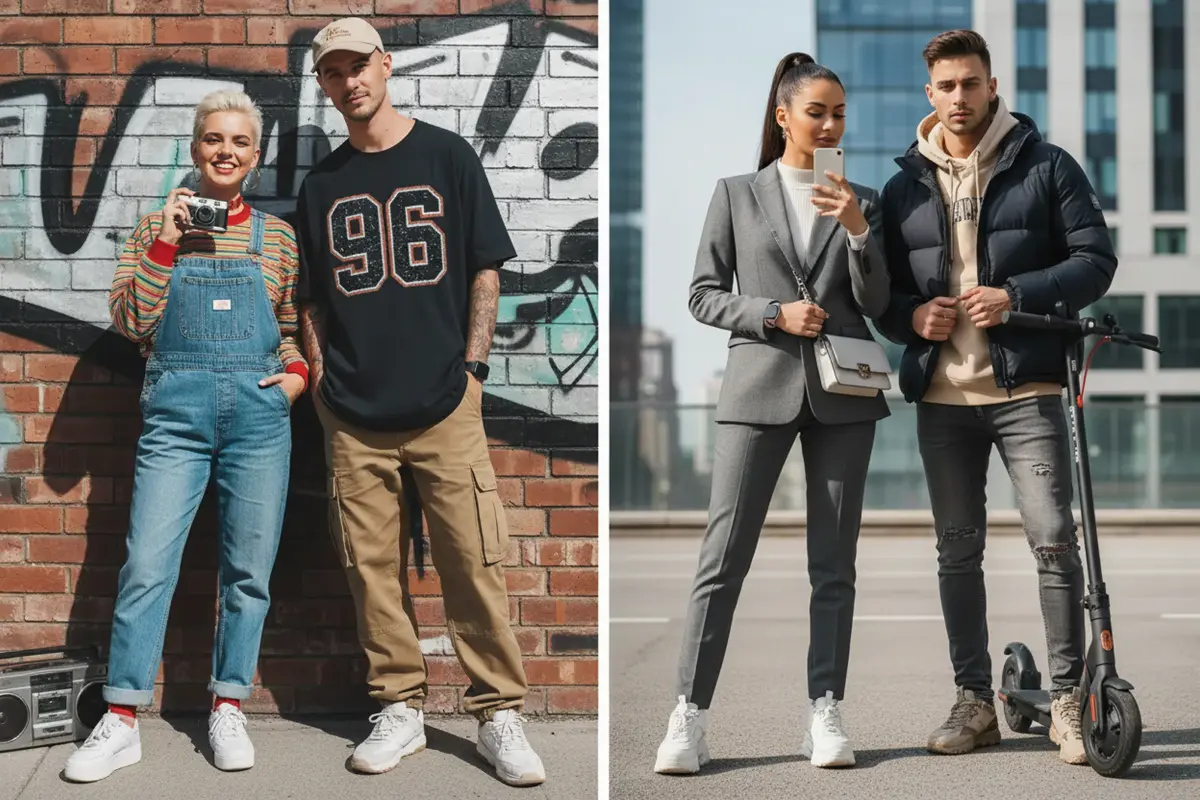 fashion trends before and now