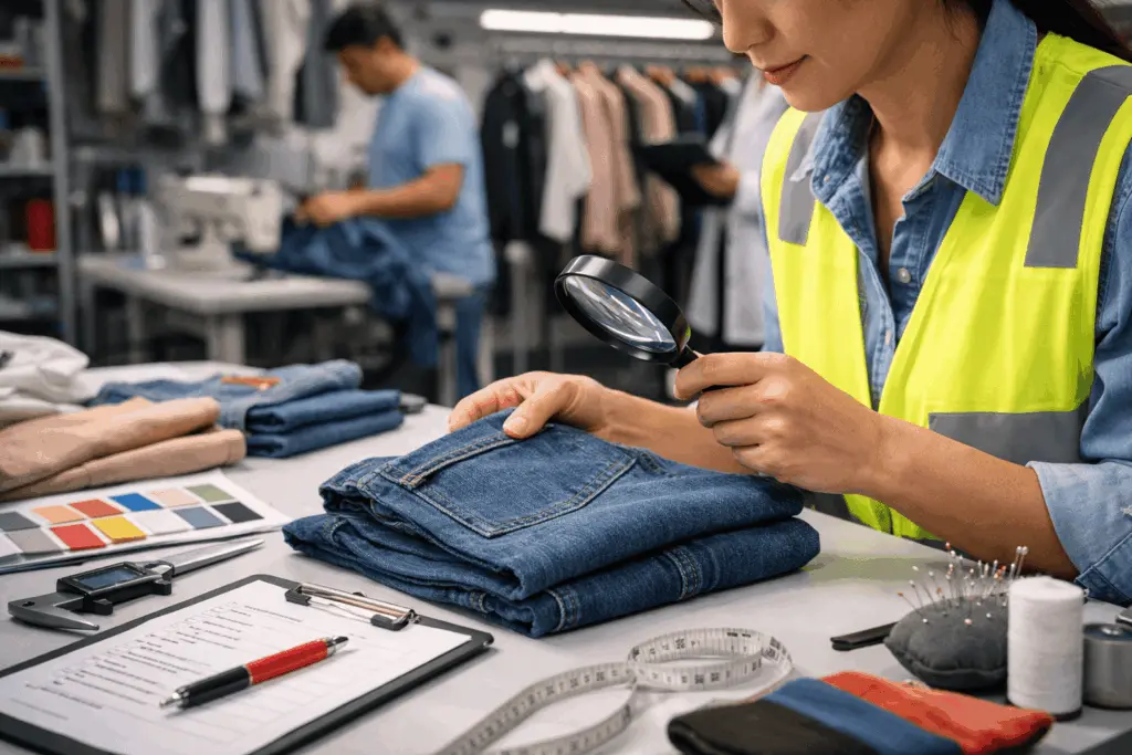 quality control in clothing industry