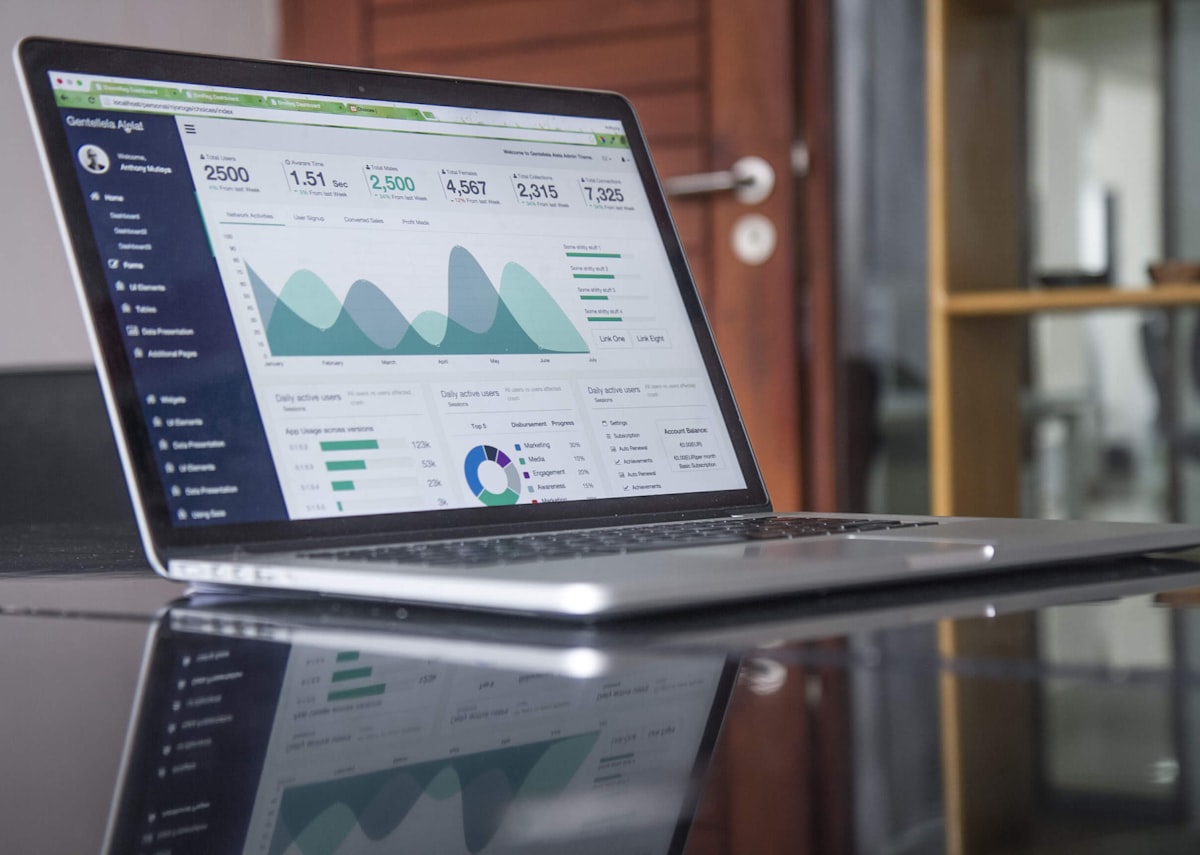 Apparel brand operations team reviewing fashion ERP software dashboard